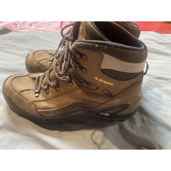 Lowa Renegade GTX Men's Mid Suede Leather Hiking Boot, Size 10.5M, Brown - Picture 4 of 16